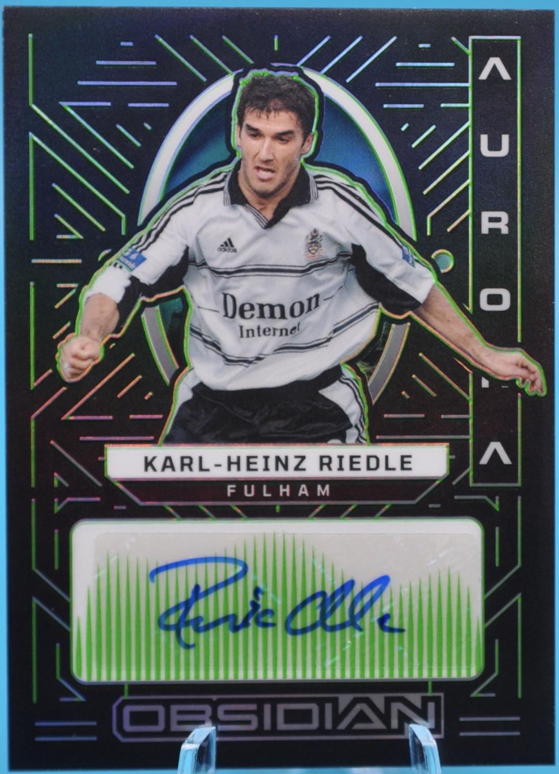 Karl-Heinz Riedle [Green Electric Etch] #AA-KHE