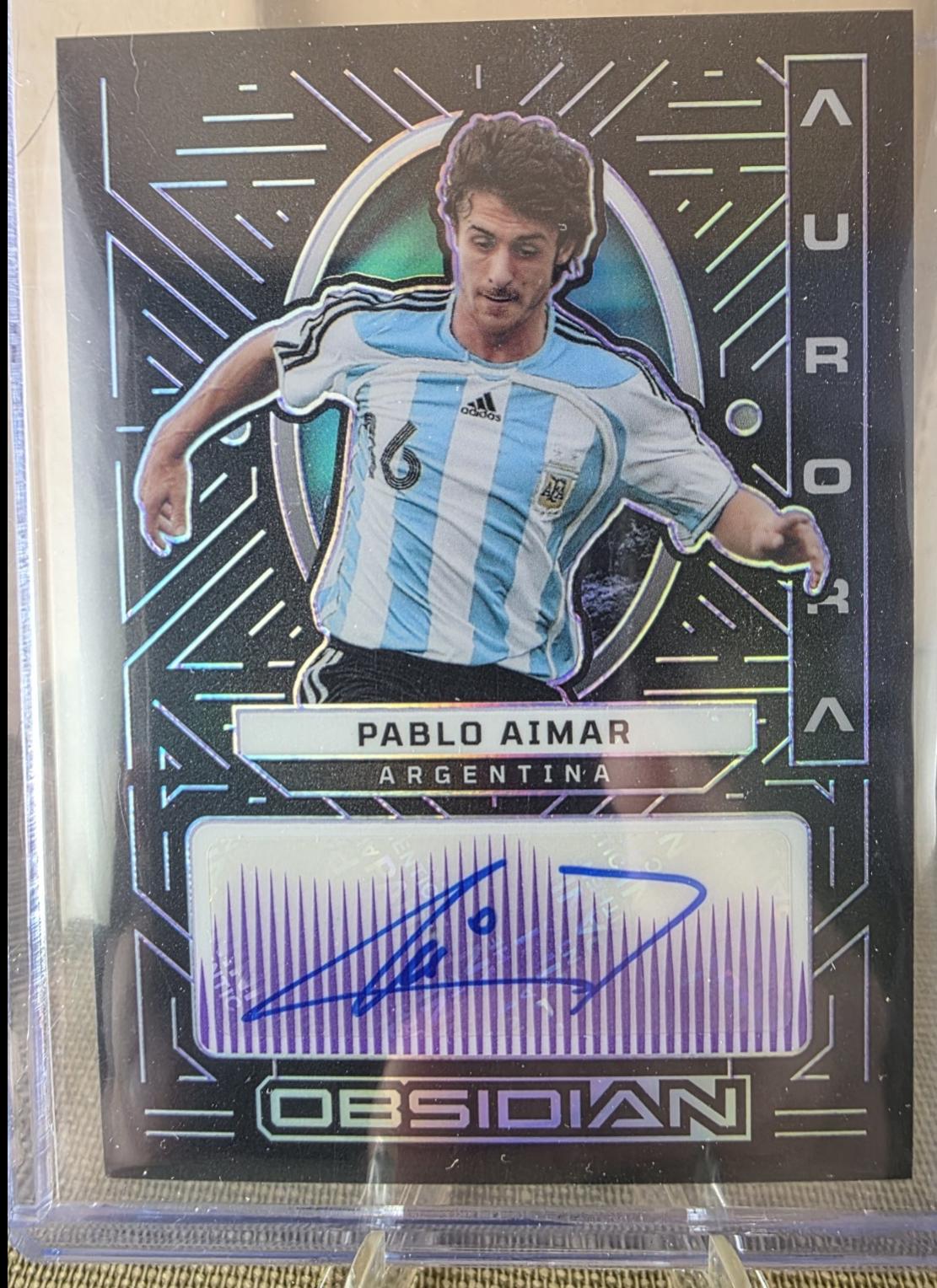 Pablo Aimar [Purple Electric Etch] #AA-PAI