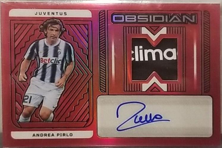 Andrea Pirlo [Red Flood Electric Etch] #JA-AP