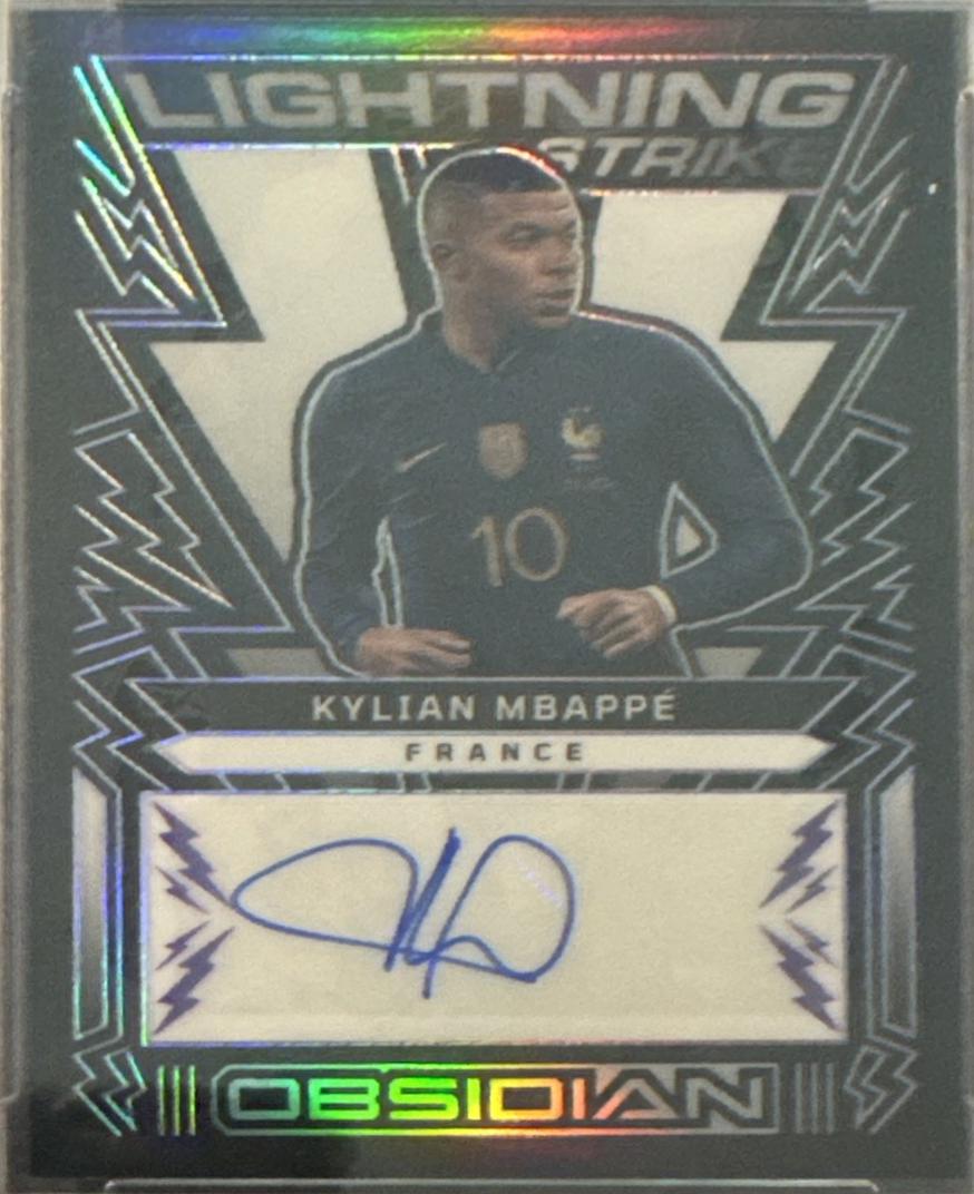 Kylian Mbappe [Purple Electric Etch] #LS-KM