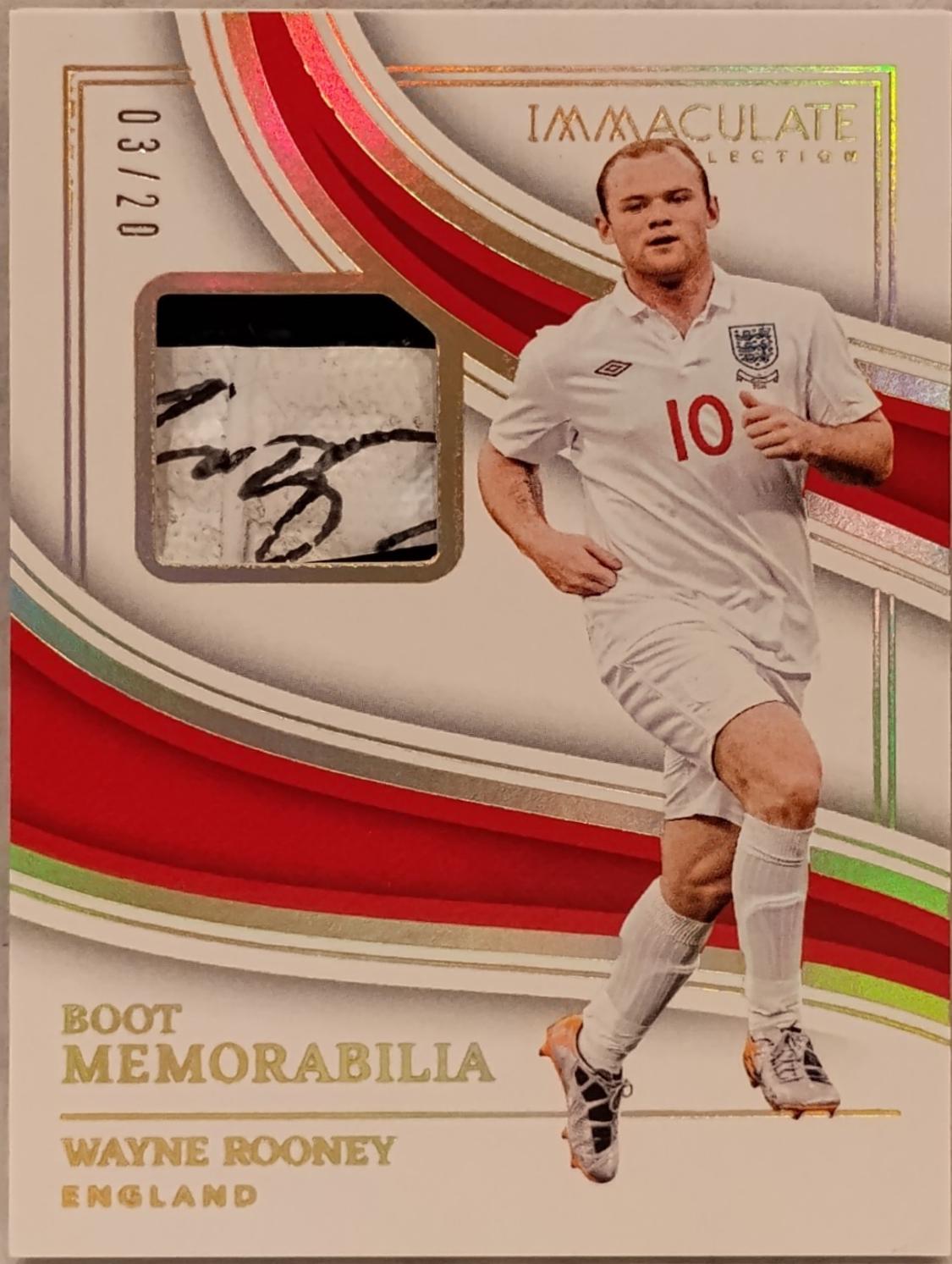 Wayne Rooney [Gold] #BM-WR