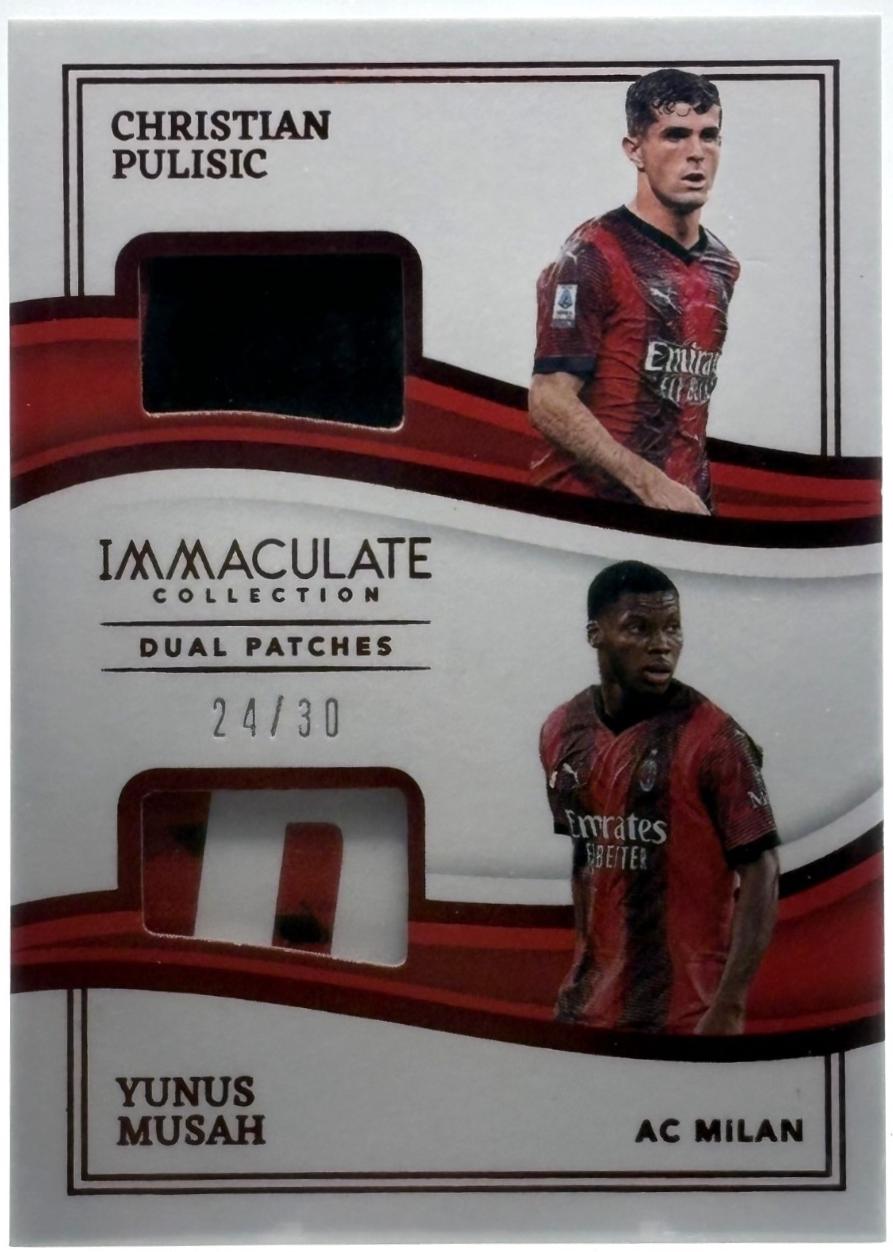 Christian Pulisic / Yunus Musah [Ruby] #DP-CY