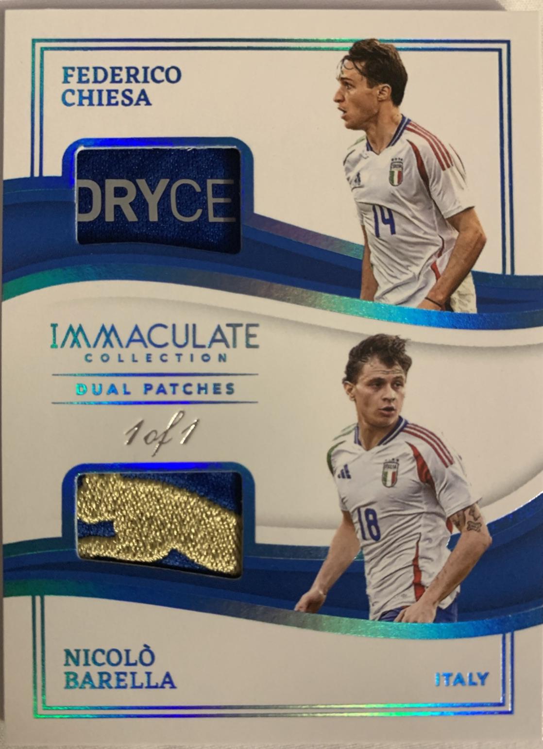 Federico Chiesa / Nicolo Barella [Platinum] #DP-FN