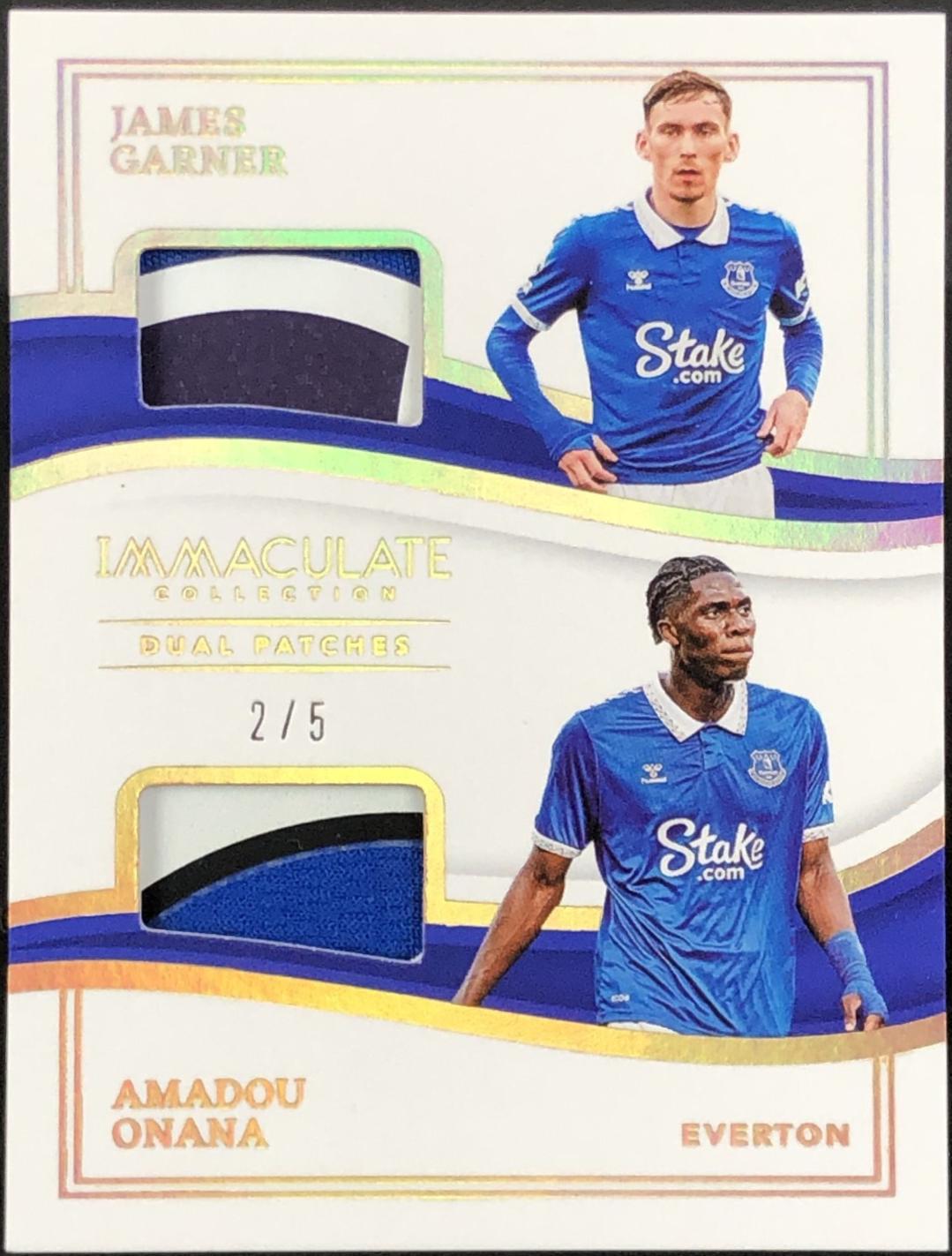 James Garner / Amadou Onana [Gold] #DP-JA