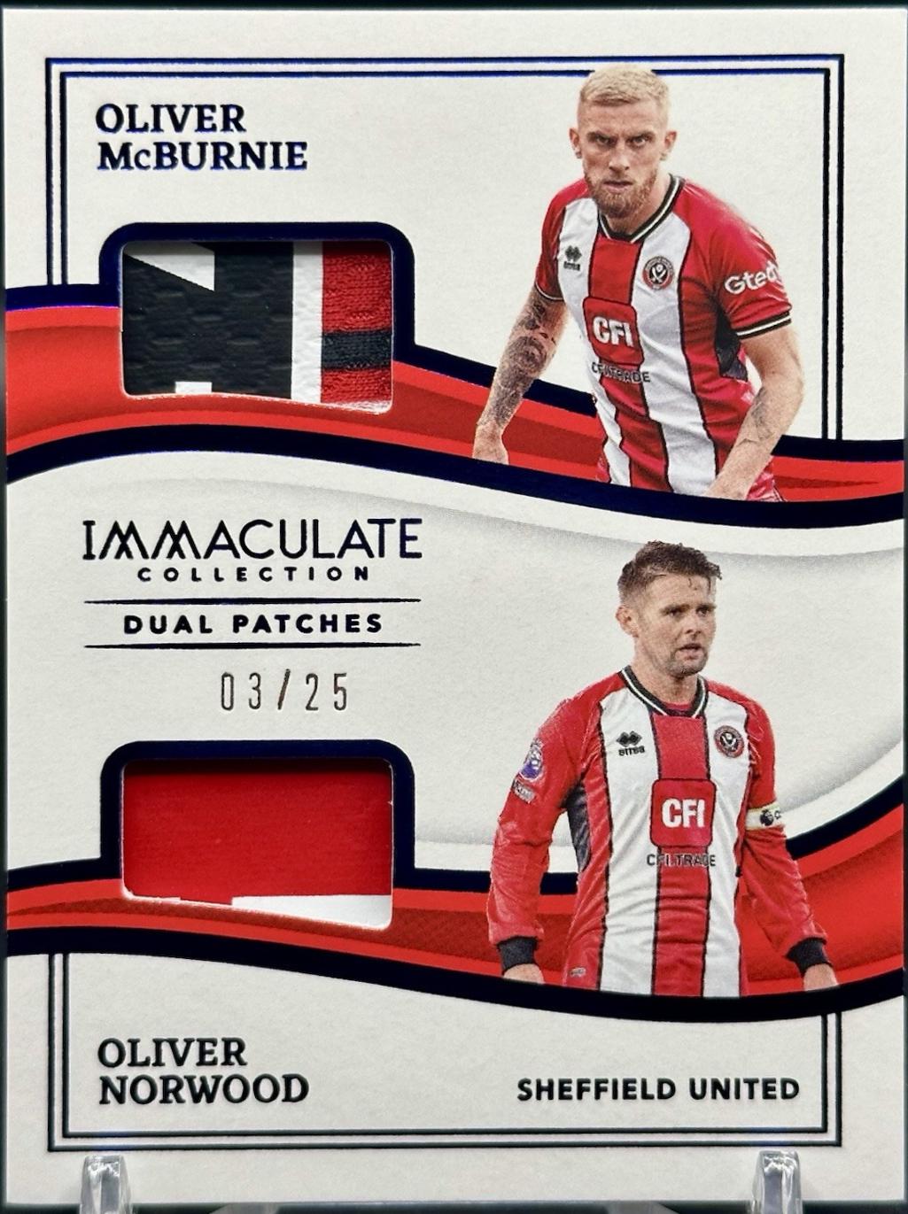 Oliver McBurnie / Oliver Norwood [Sapphire] #DP-OO