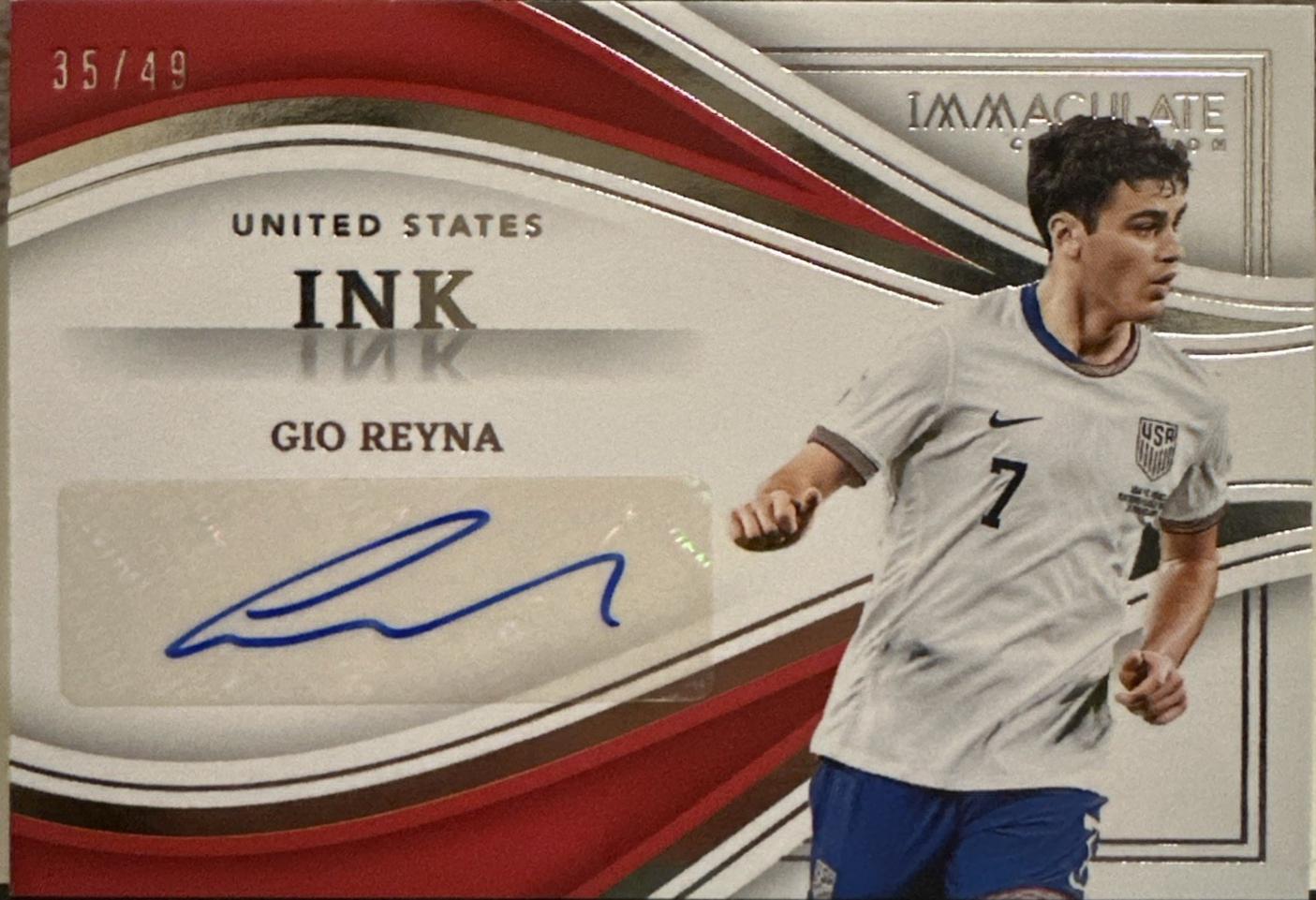 Gio Reyna [Silver] #IK-GR