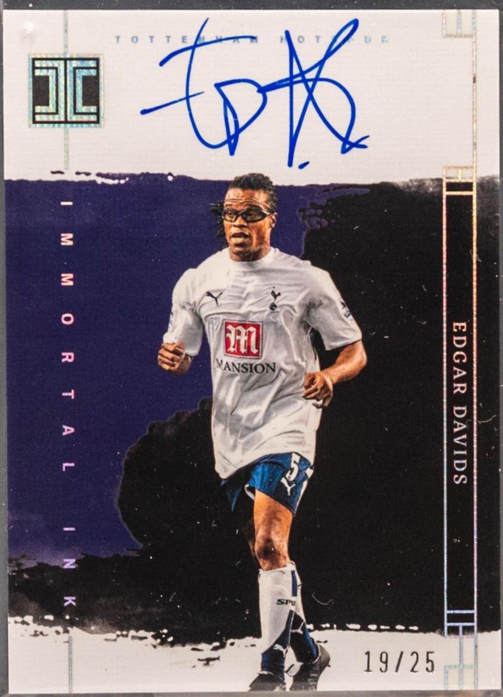 Edgar Davids [Silver] #INK-ED