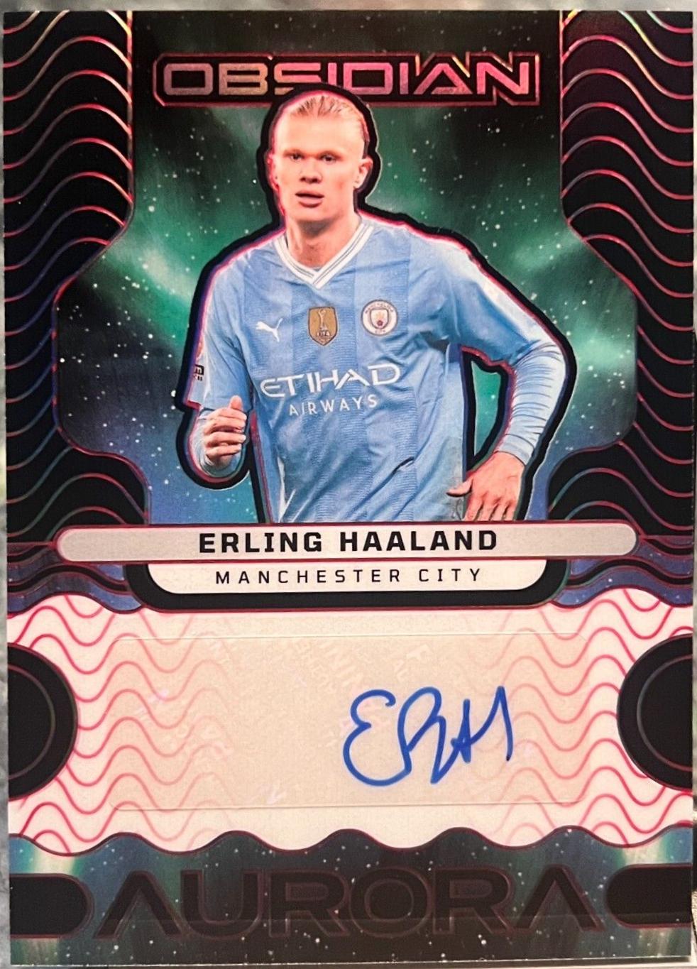 Erling Haaland [Electric Etch Red] #AA-EH