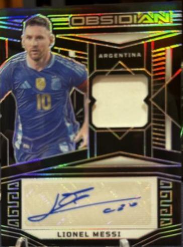 Lionel Messi [Electric Etch Yellow] #JA-LM