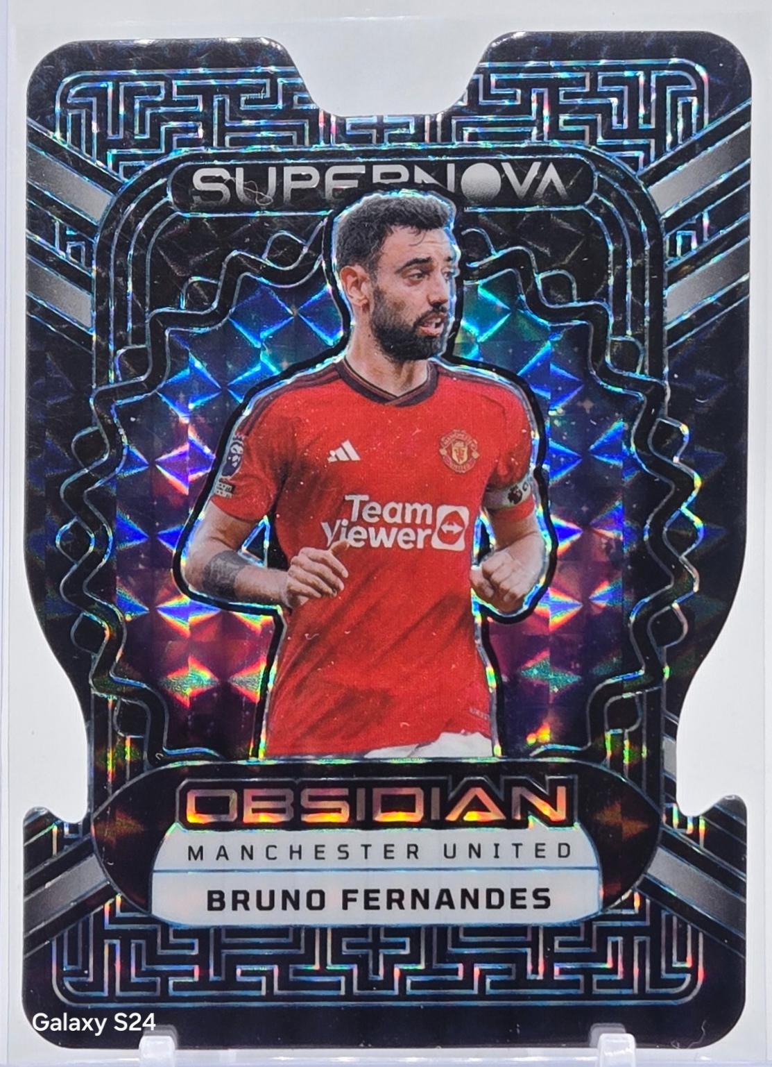 Bruno Fernandes [Blue Finite Electric Etch] #7