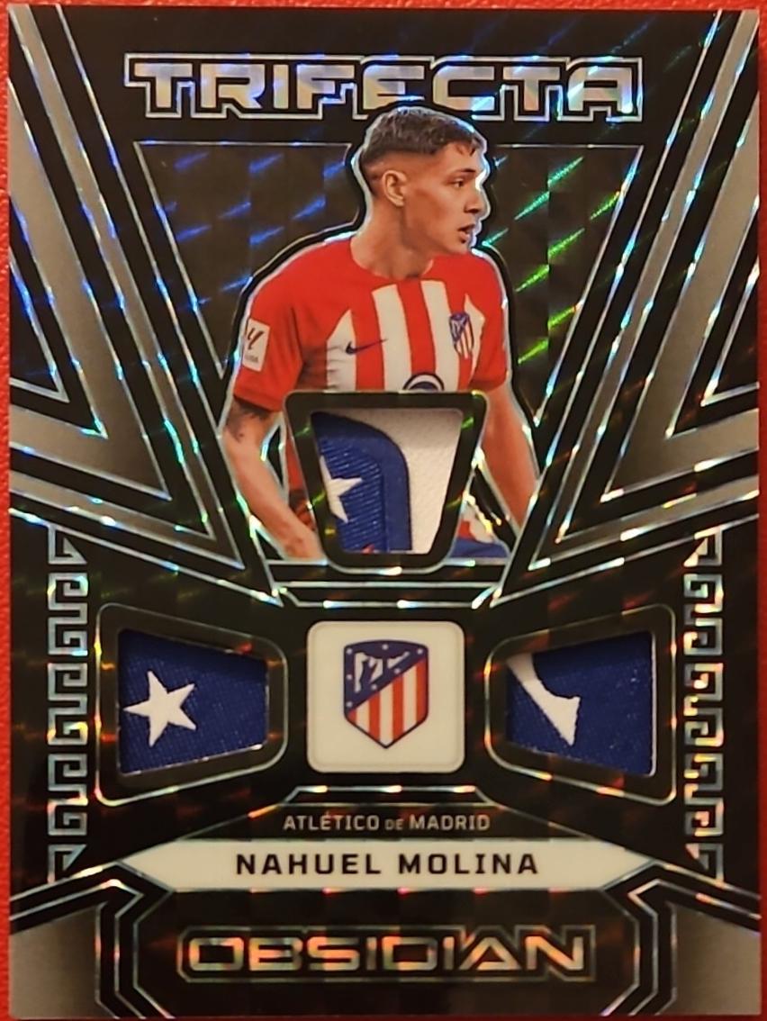 Nahuel Molina [Electric Etch Blue Finite] #TM-NM