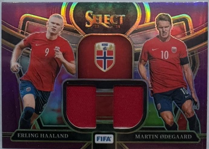 Erling Haaland / Martin Odegaard [Purple] #DS-NOR