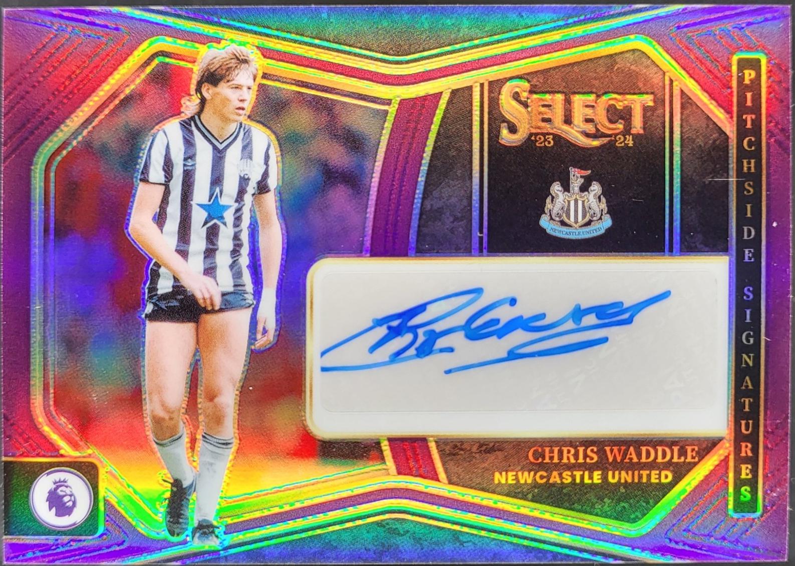 Chris Waddle [Purple] #PS-CW