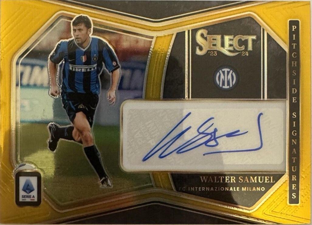 Walter Samuel [Gold] #PS-WS