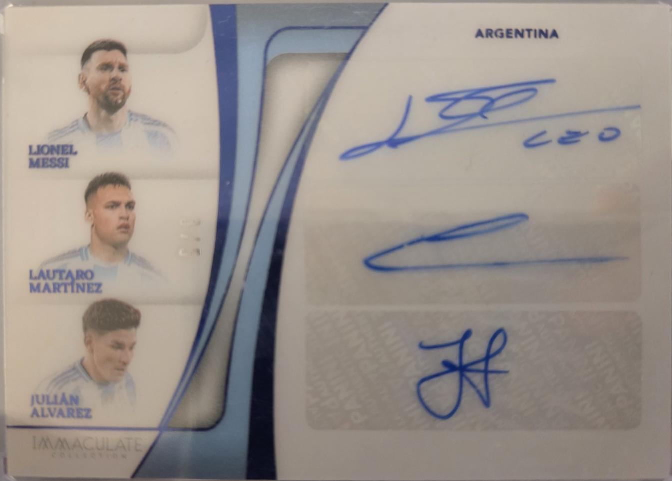 Lautaro Martinez / Lionel Messi / Julian Alvarez [Sapphire] #6