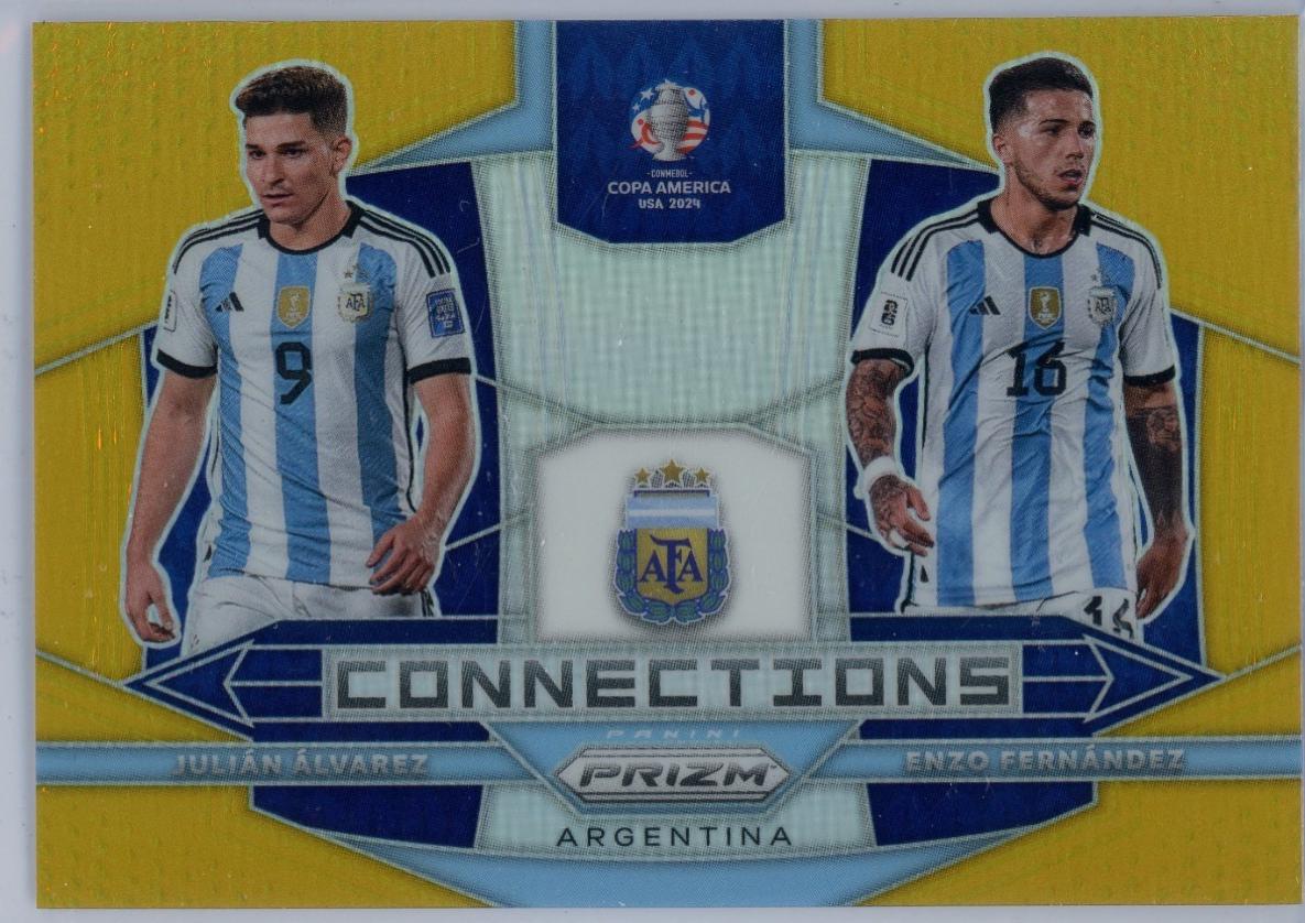 Enzo Fernandez / Julian Alvarez [Gold] #25