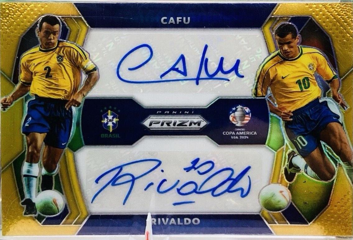Cafu / Rivaldo [Gold] #DS-CR