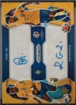 Rodrygo / Vini Jr. [Gold Pulsar Prizm] #DS-VR
