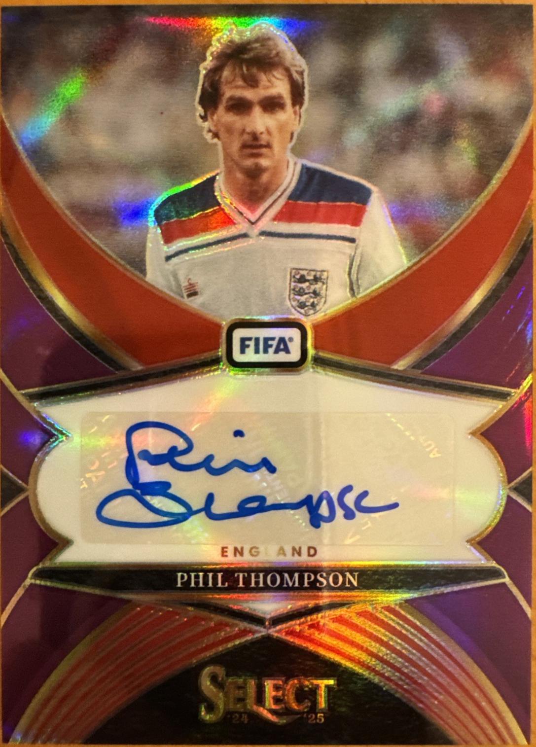 Phil Thompson [Purple] #SS-PT