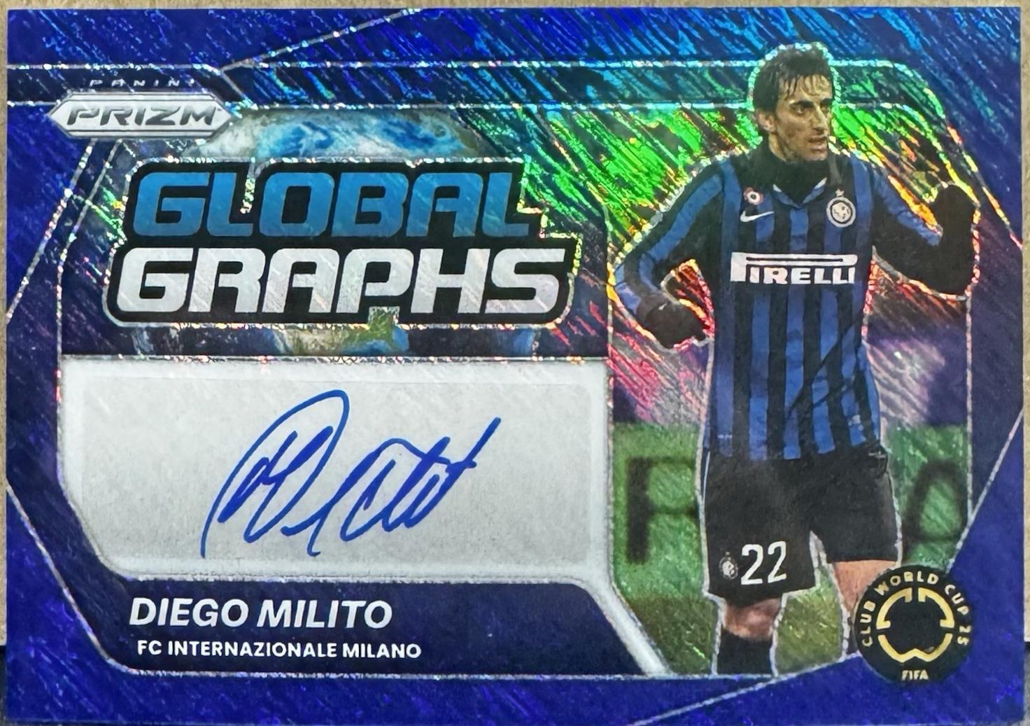 Diego Milito [Blue Shimmer] #GG-DM