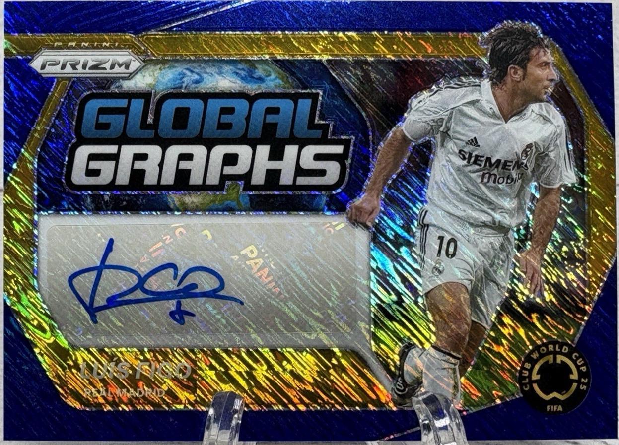 Luis Figo [Blue Shimmer] #GG-LF