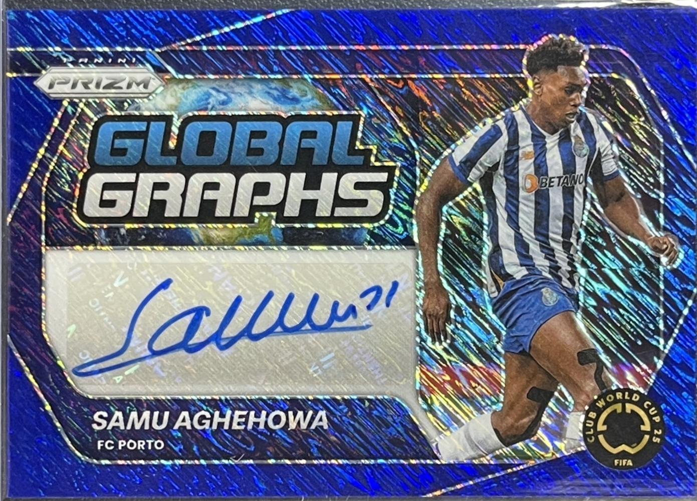 Samu Aghehowa [Blue Shimmer] #GG-SA