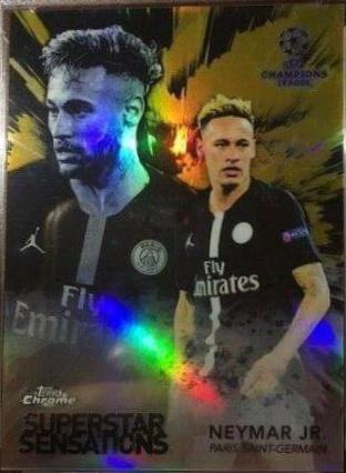 Neymar Jr. [Gold Refractor] #SS-NJ