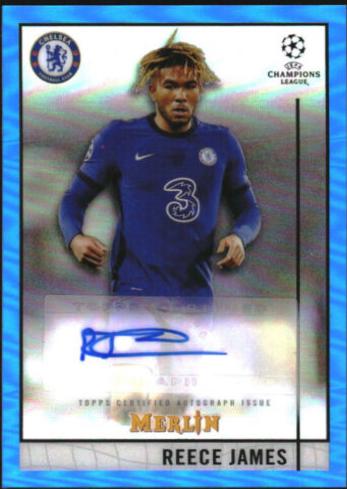 Reece James [Blue Refractor] #BCA-RJ