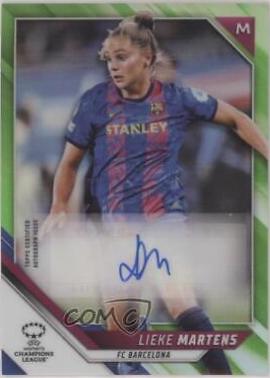 Lieke Martens [Neon Green Refractor] #BA-LM