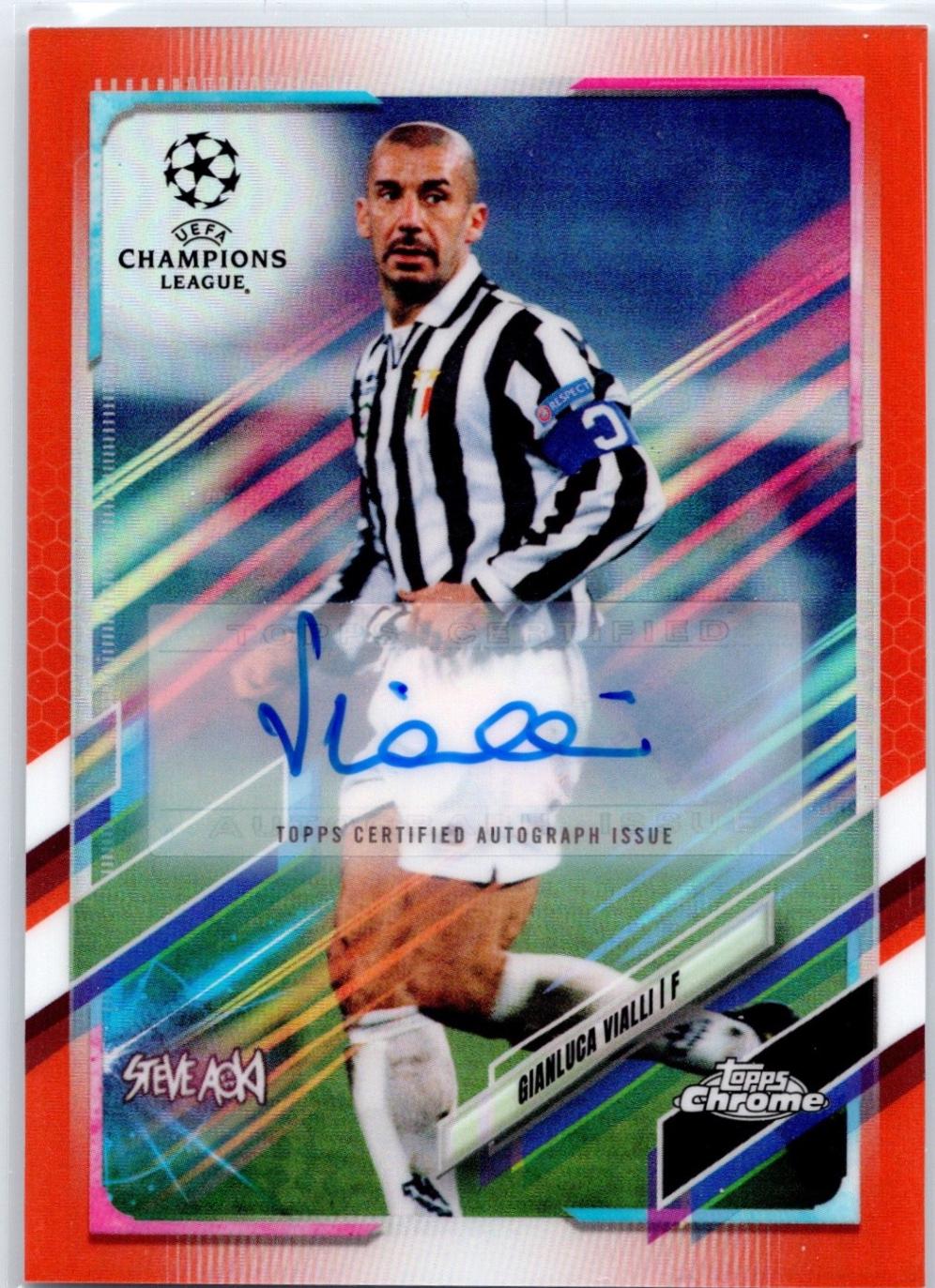 Gianluca Vialli [Orange Autograph] #52