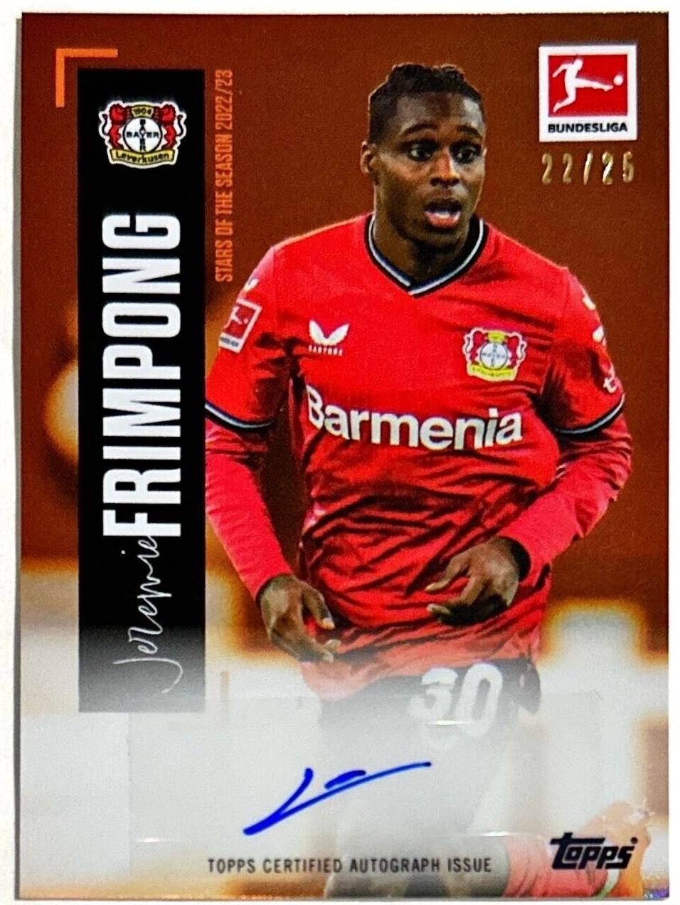 Jeremie Frimpong [Autograph Orange]