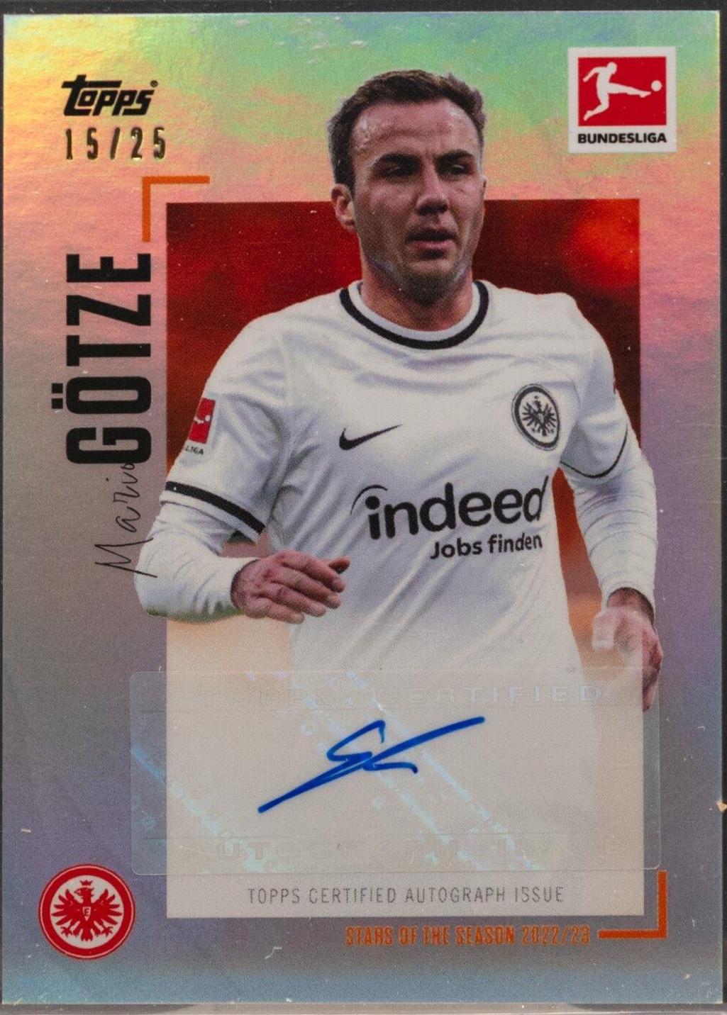 Mario Gotze [Autograph Orange]