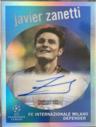 Javier Zanetti [Autograph] #59-29