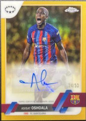Asisat Oshoala [Gold] #A-AO