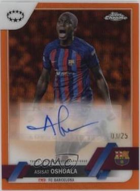 Asisat Oshoala [Orange Wave] #A-AO