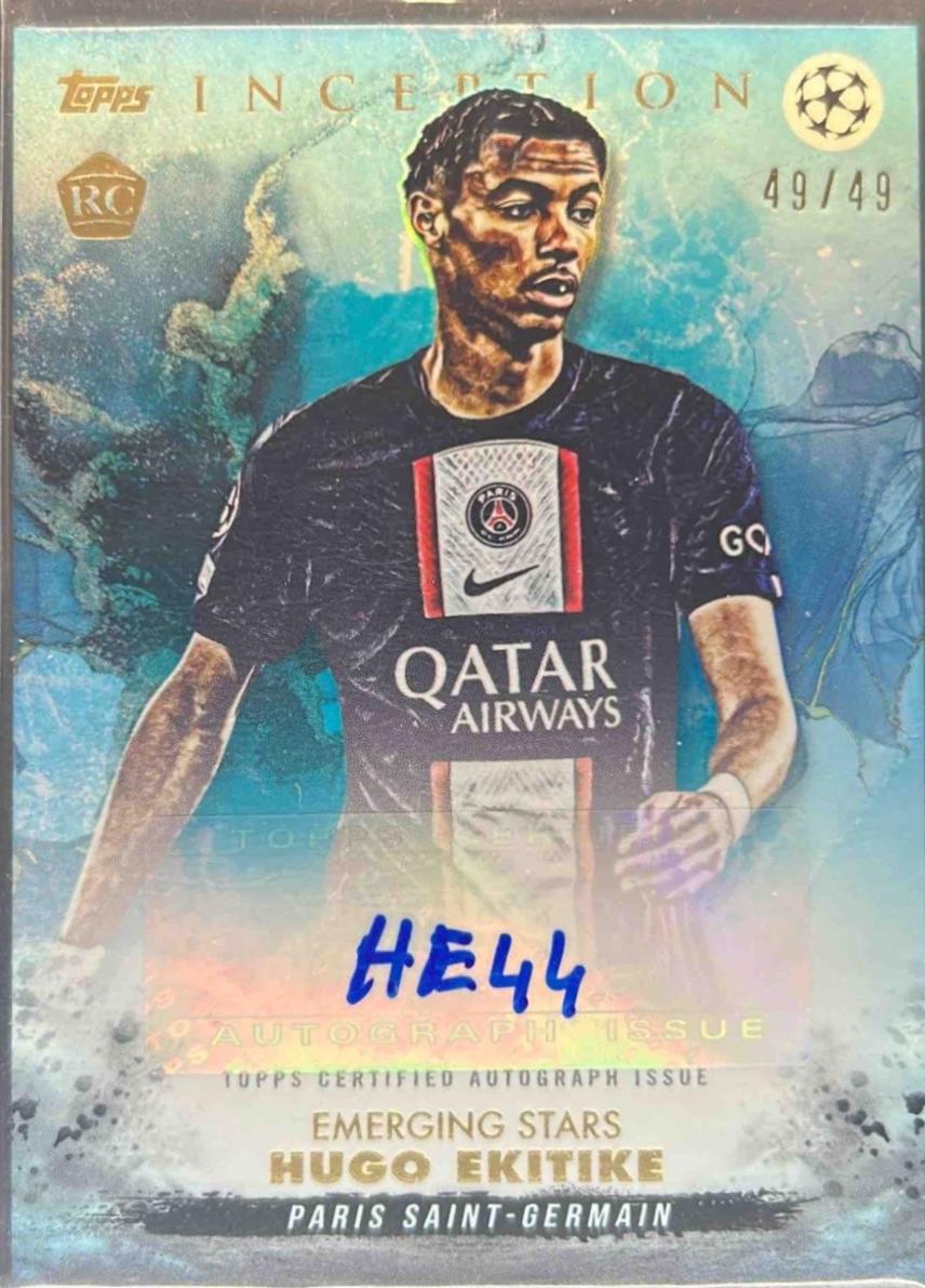 Hugo Ekitike [Blue Autograph]
