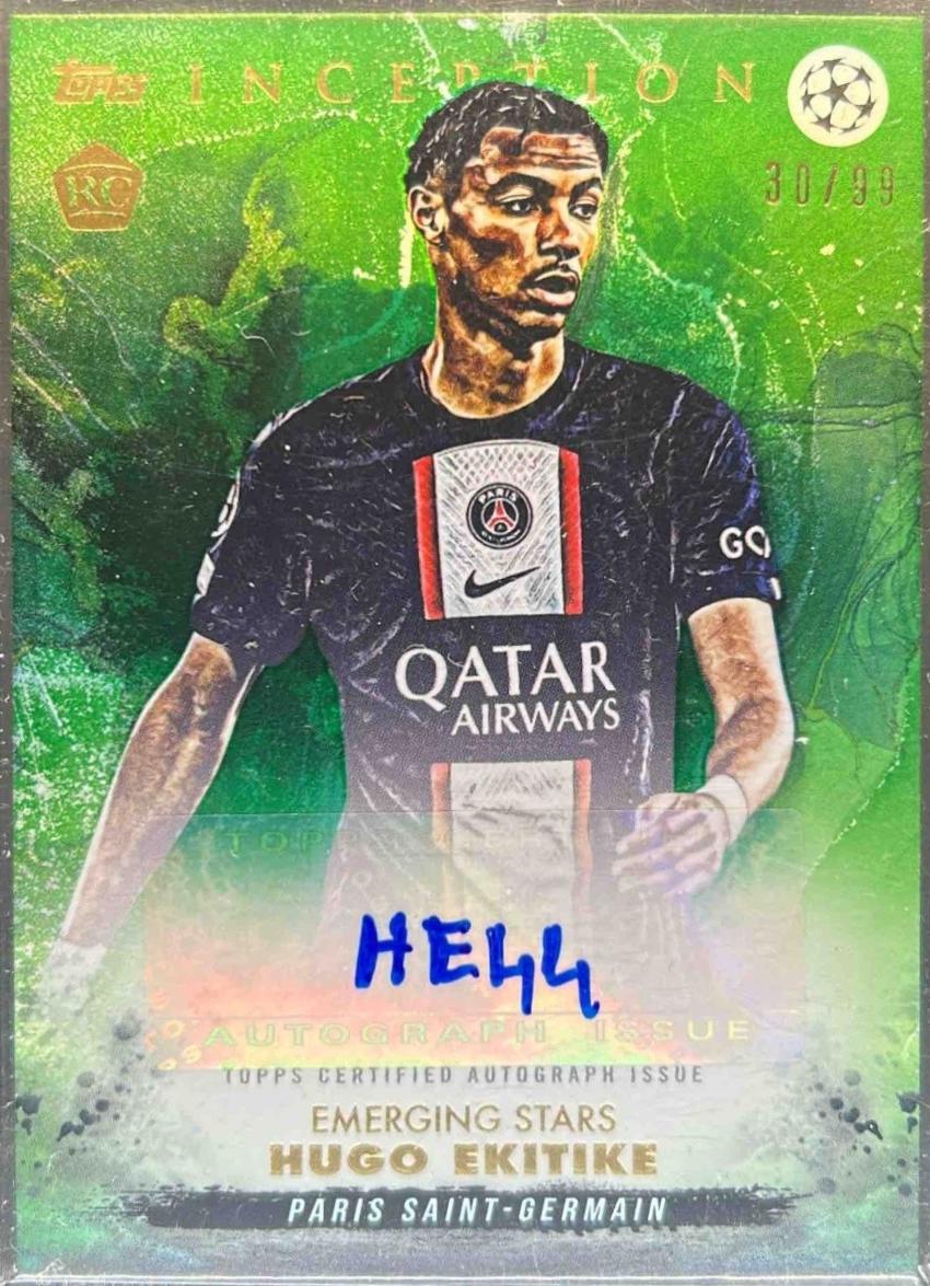Hugo Ekitike [Green Autograph]