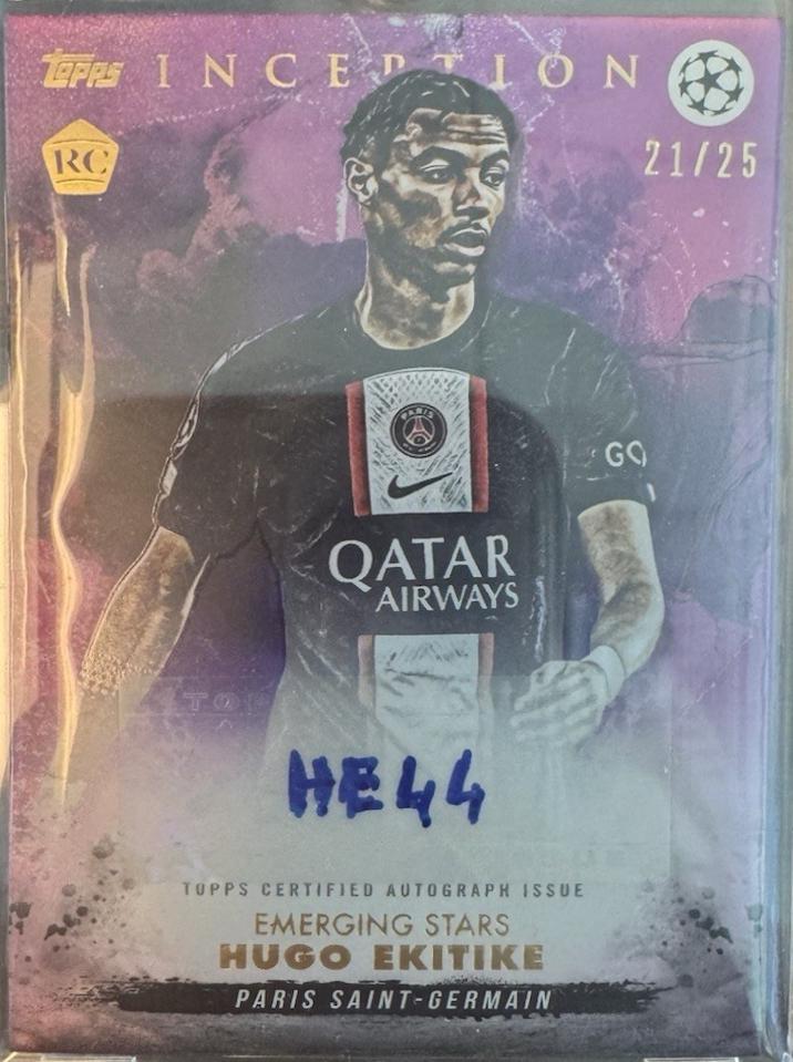 Hugo Ekitike [Purple Autograph]