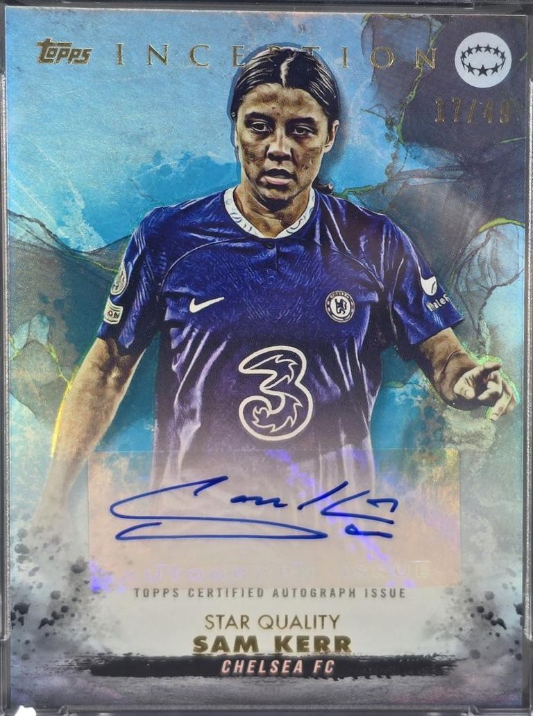 Sam Kerr [Blue Autograph]