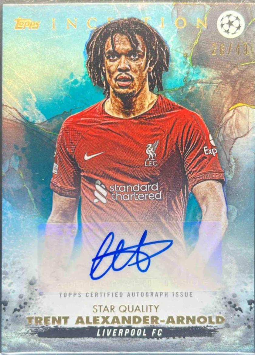 Trent Alexander-Arnold [Blue Autograph]