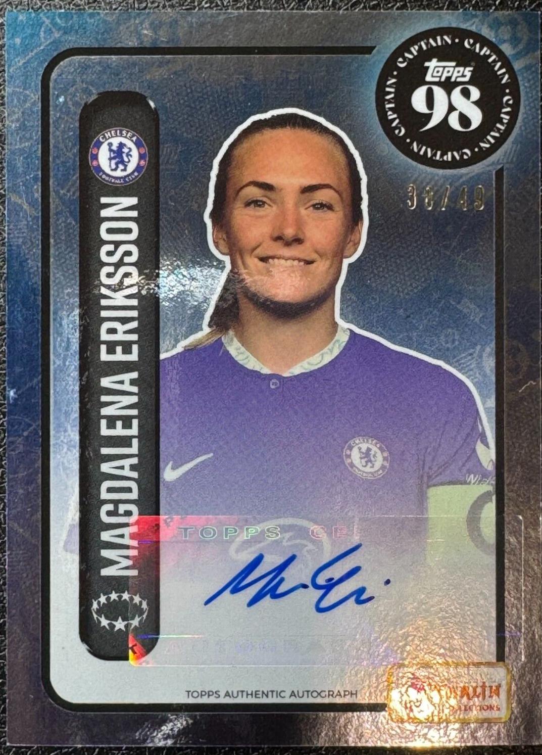 Magdalena Eriksson [Autograph Blue] #144