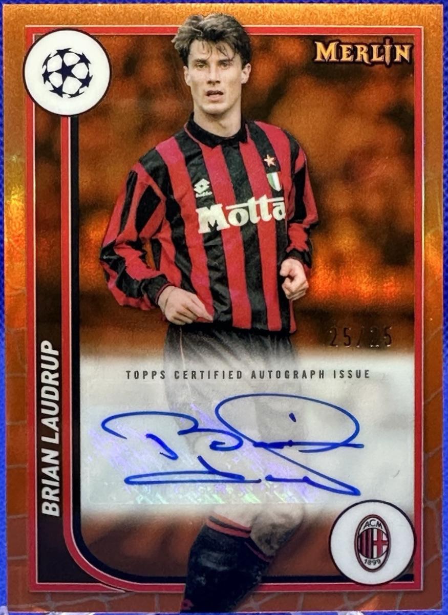 Brian Laudrup [Orange Refractor] #AU-BL