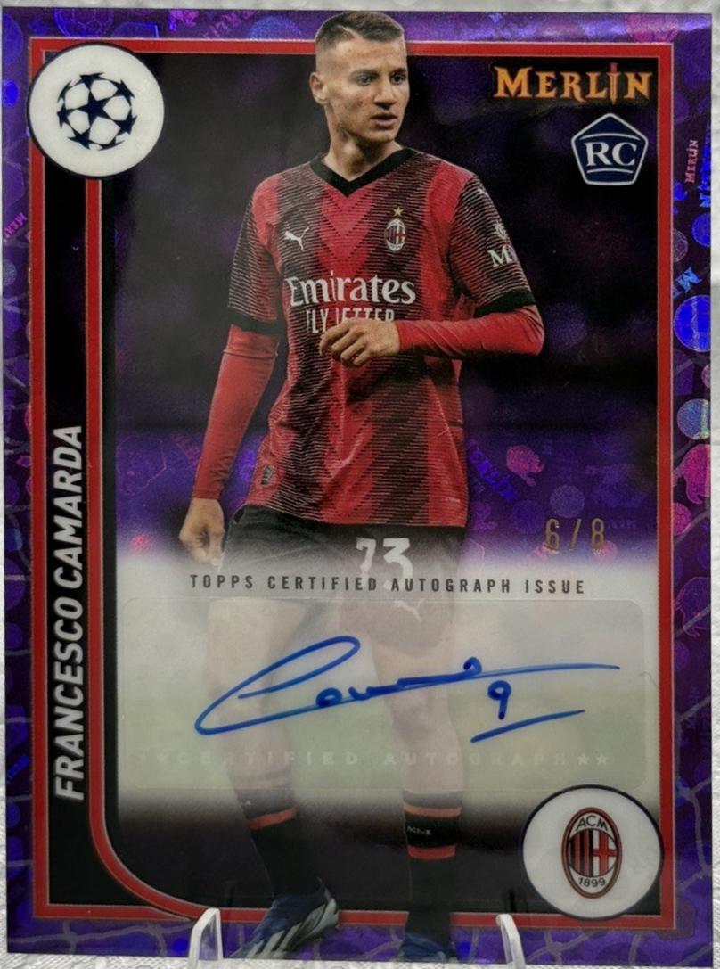Francesco Camarda [Gold Vintage Merlin Refractor] #AH-FC