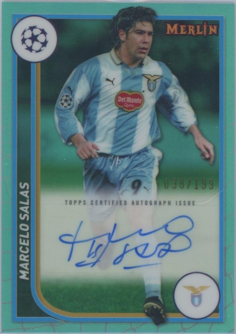Marcelo Salas [Aqua Refractor] #AH-MS