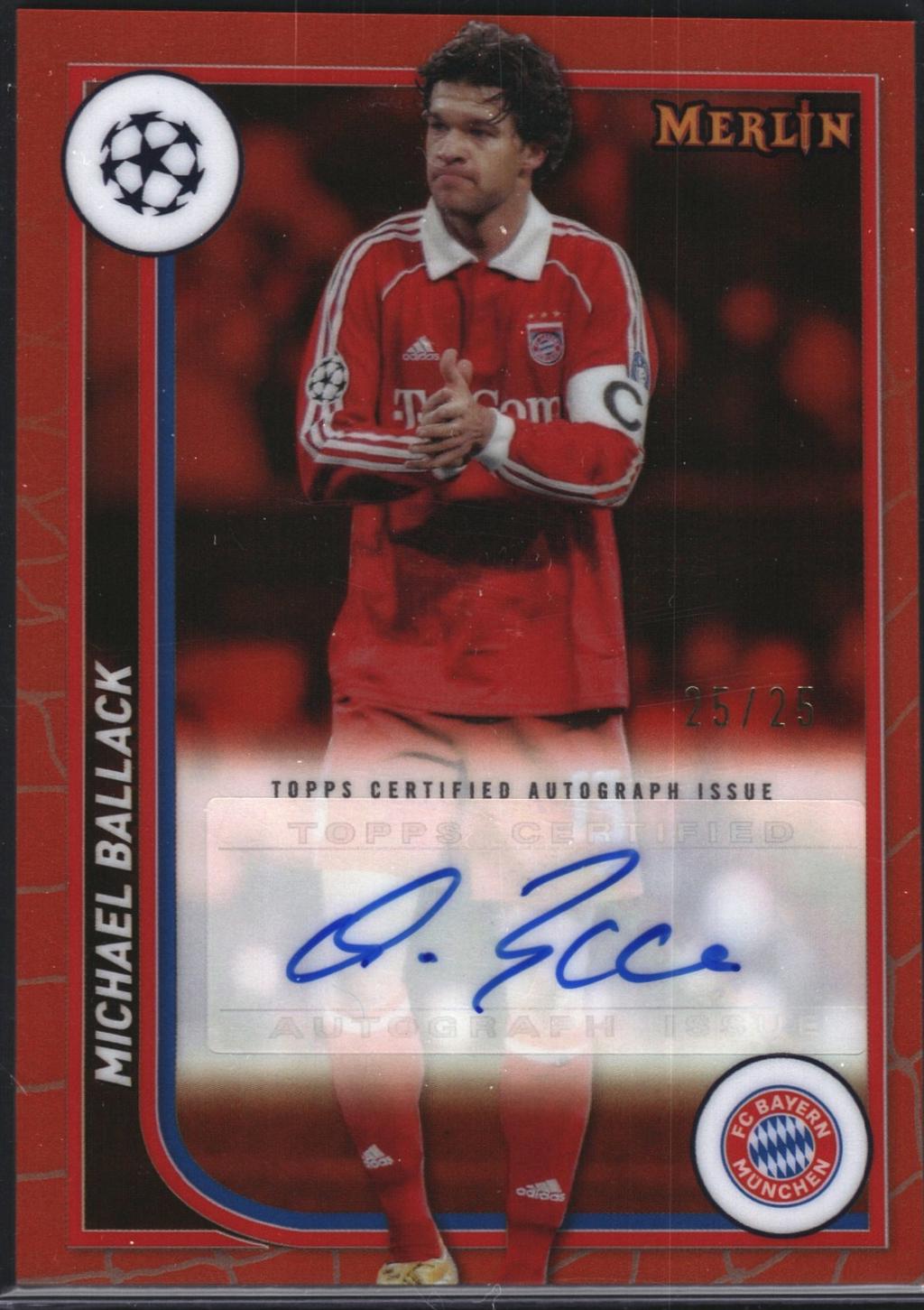 Michael Ballack [Orange Refractor] #AU-MB
