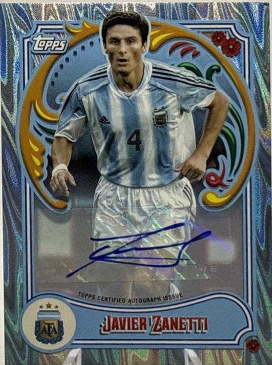 Javier Zanetti [Sky Blue White Tango] #49