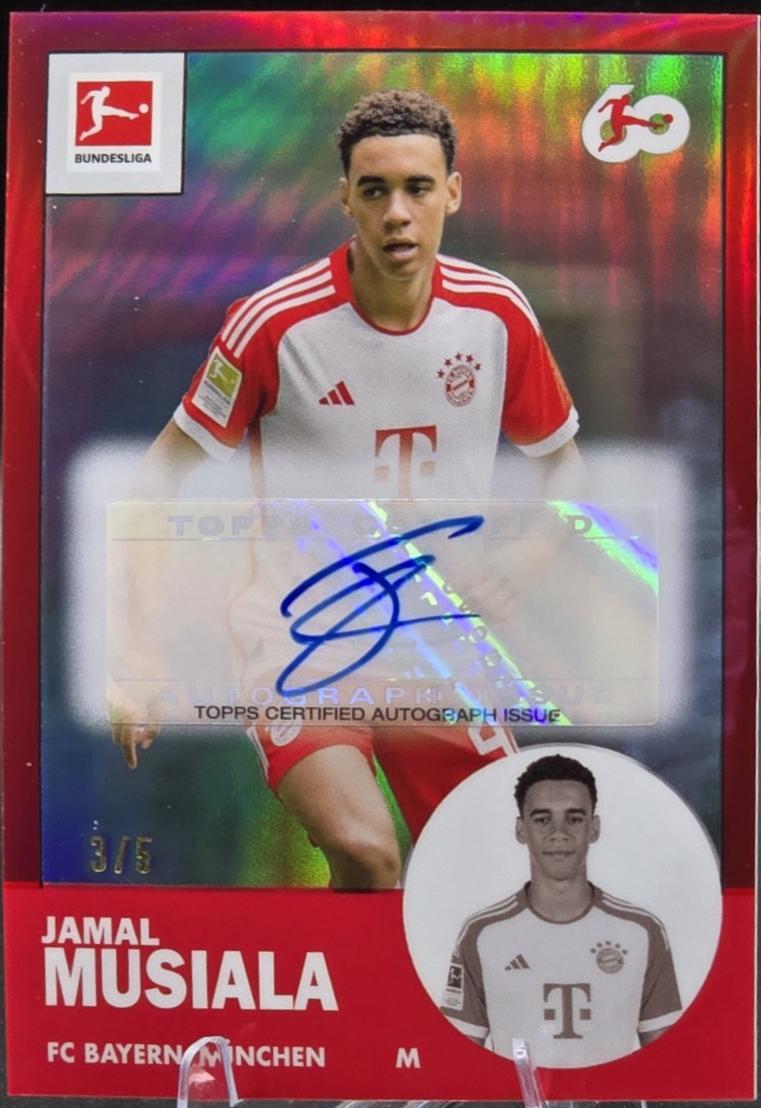 Jamal Musiala [Red Refractor] #TANA-JM