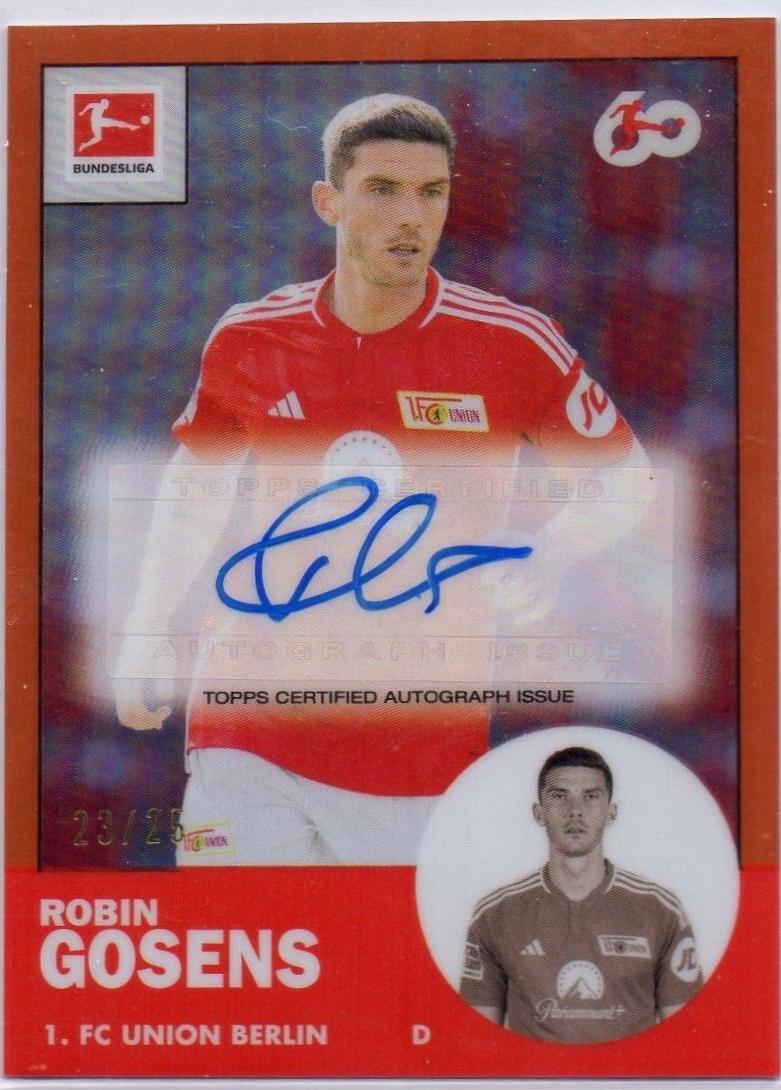 Robin Gosens [Orange Refractor] #TANA-RG