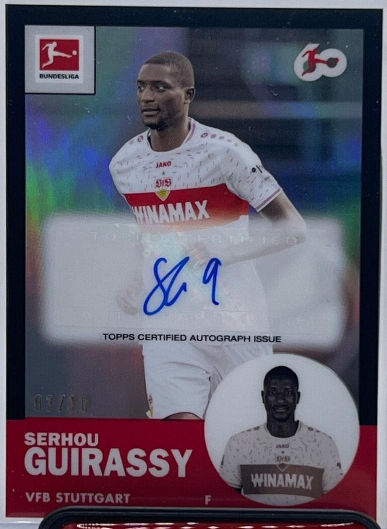Serhou Guirassy [Black Refractor] #TANA-SG