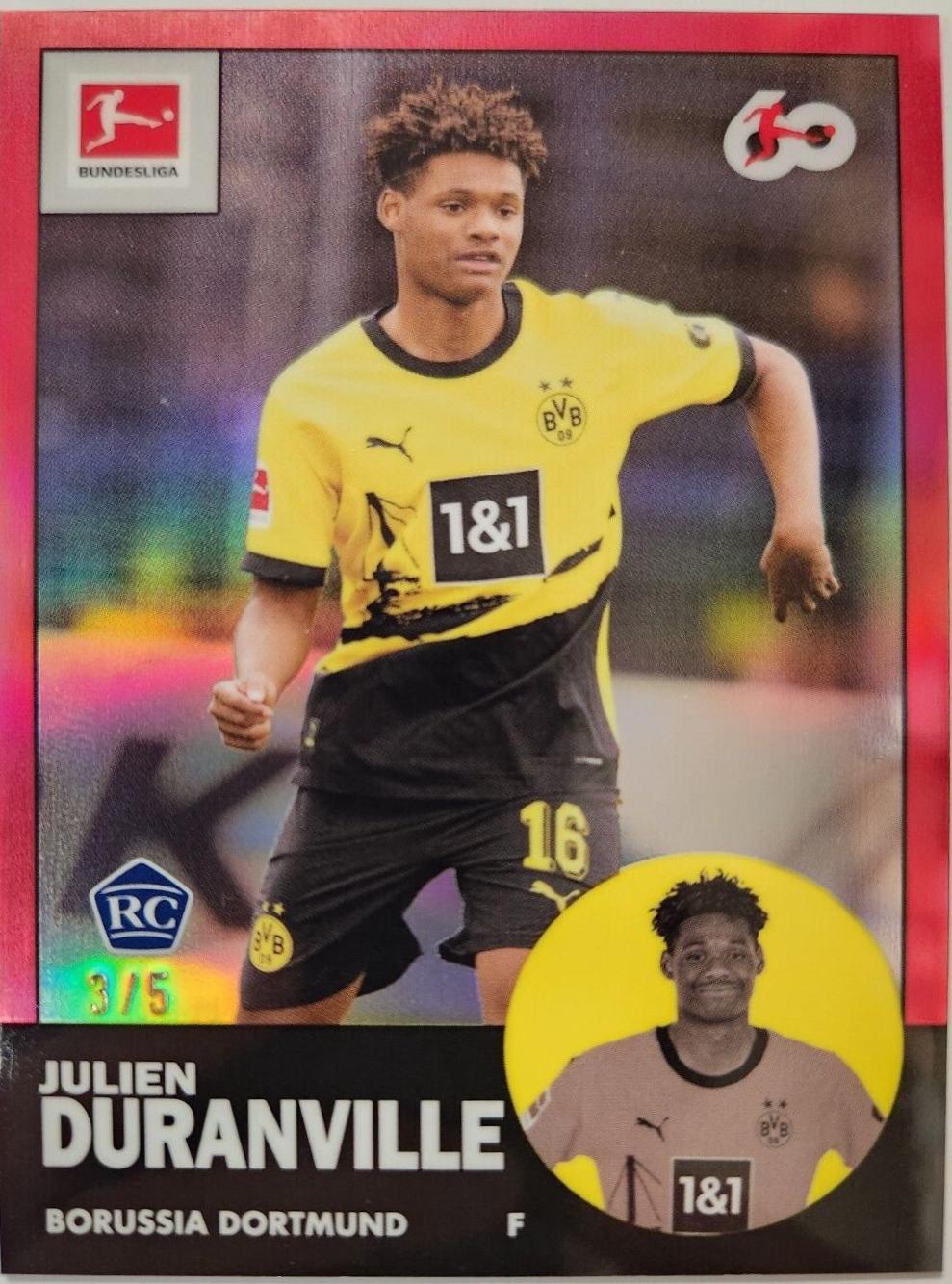 Julien Duranville [Red Refractor] #TAN-15